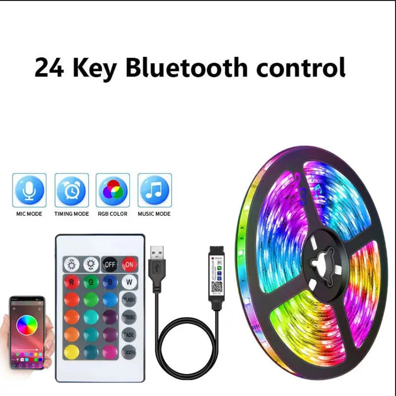 Vibrant Bluetooth LED Strip Lights™