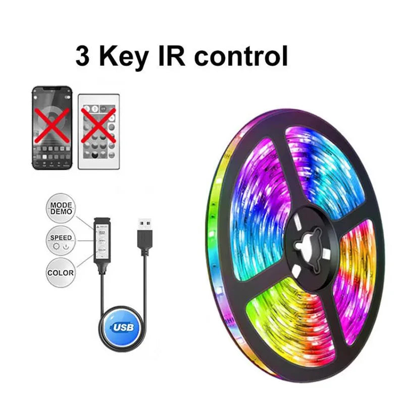 Vibrant Bluetooth LED Strip Lights™
